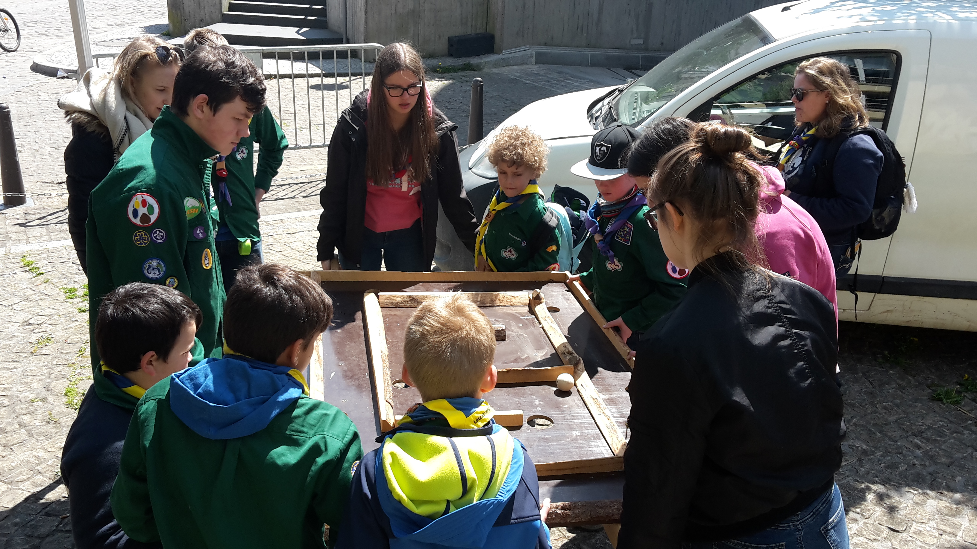 D’Leidelenger Cheffe bei Scouts Welcome Refugees