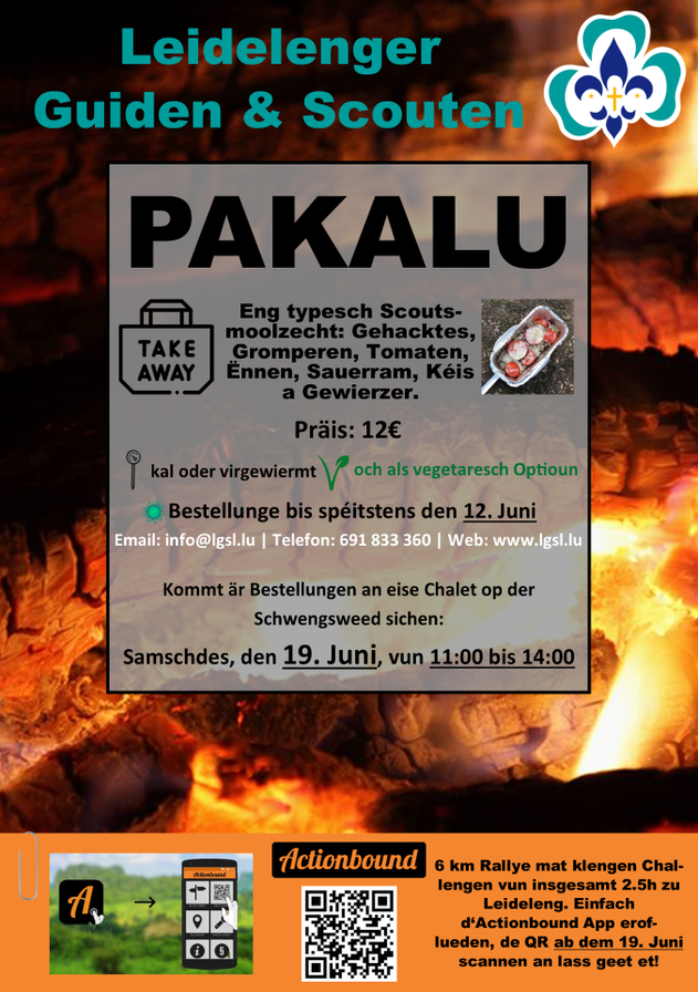 Flyer vun der PakAlu-Aktioun 2021
